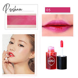 5 Colors Waterproof Long Lasting Lip Gloss Tube Red Pink Tint Stain Makeup Liquid Lipstick Lipgloss