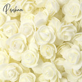 50/100/200/500Pcs 3Cm Foam Rose For Bear Artificial Flowers Diy Gifts Box Wedding Decorative