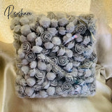 50/100/200/500Pcs 3Cm Foam Rose For Bear Artificial Flowers Diy Gifts Box Wedding Decorative