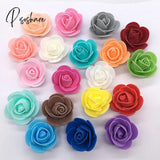 50/100/200/500Pcs 3Cm Foam Rose For Bear Artificial Flowers Diy Gifts Box Wedding Decorative