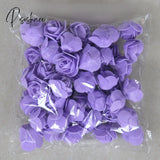 50/100/200/500Pcs 3Cm Foam Rose For Bear Artificial Flowers Diy Gifts Box Wedding Decorative