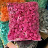 50/100/200/500Pcs 3Cm Foam Rose For Bear Artificial Flowers Diy Gifts Box Wedding Decorative