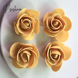 50/100/200/500Pcs 3Cm Foam Rose For Bear Artificial Flowers Diy Gifts Box Wedding Decorative