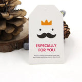 50Pcs/Lot Beautiful Paper Tags With Hemp Rope Wedding Diy Package Party Decorations Mariage