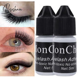 5Ml Eyelash Extension Glue Black Strong Adhesive For Semi Permanent Lash Fast Drying Waterproof