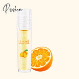 6 Color Random Roll-On Fruit Oil Lip Balm Gloss Moisturizing Mirror Transparent Long Lasting