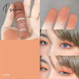 6 Colors Matte Liquid Eyeshadow Cream Milk Tea Blush Pallete Velvet Cheek Blusher Nude Powder