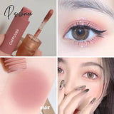 6 Colors Matte Liquid Eyeshadow Cream Milk Tea Blush Pallete Velvet Cheek Blusher Nude Powder