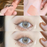 6 Colors Matte Liquid Eyeshadow Cream Milk Tea Blush Pallete Velvet Cheek Blusher Nude Powder