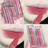 6 Colors Matte Waterproof Velvet Lipstick Sexy Red Brown Nude Pigments Longlasting Makeup Long