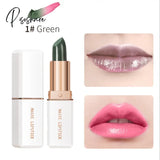 6 Colors Temperature Color Changing Lipstick Waterproof Matte Nude Long Lasting Non-Stick Cup Lip