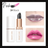 6 Colors Temperature Color Changing Lipstick Waterproof Matte Nude Long Lasting Non-Stick Cup Lip