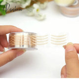 600Pcs Double Eyelash Tape Invisible Eyelid Lift Band Self Adhesive Transparent Decals Fiber