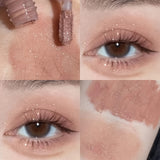 Sleek Liquid, Earthy & Golden Tones Liquid Eyeshadow - Matte, Shimmer & Glitter Finishes, Single Color, Long-Lasting Eye Makeup