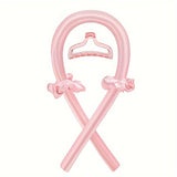 [Overnight Gentle Satin Hair Rollers] Heatless Curling Set - Satin Hair Rollers for Overnight Curls - Heatless Hair Curlers with Headband - Gentle and Effective Hair Care