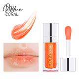 6Ml Transparent Crystal Jelly Lipgloss Shiny Clear Mirror Moisturizing Lip Oil Plumping Balm Liquid