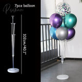 7/11/19 Tube Balloon Holder Balloons Stand Column Confetti Kids Birthday Party Baby Shower Wedding