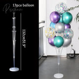 7/11/19 Tube Balloon Holder Balloons Stand Column Confetti Kids Birthday Party Baby Shower Wedding