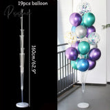 7/11/19 Tube Balloon Holder Balloons Stand Column Confetti Kids Birthday Party Baby Shower Wedding