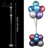 7/11/19 Tube Balloon Holder Balloons Stand Column Confetti Kids Birthday Party Baby Shower Wedding