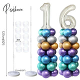 7/11/19 Tube Balloon Holder Balloons Stand Column Confetti Kids Birthday Party Baby Shower Wedding