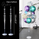 7/11/19 Tube Balloon Holder Balloons Stand Column Confetti Kids Birthday Party Baby Shower Wedding