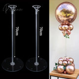 7/11/19 Tube Balloon Holder Balloons Stand Column Confetti Kids Birthday Party Baby Shower Wedding