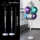 7/11/19 Tube Balloon Holder Balloons Stand Column Confetti Kids Birthday Party Baby Shower Wedding