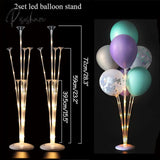 7/11/19 Tube Balloon Holder Balloons Stand Column Confetti Kids Birthday Party Baby Shower Wedding