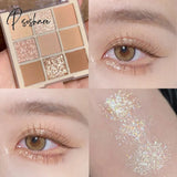 7 Colors Glitter Eyeshadow Palette Matte Shimmer Waterproof Eye Shadow Long Lasting Pigment Eyes