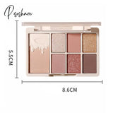 7 Colors Glitter Eyeshadow Palette Matte Shimmer Waterproof Eye Shadow Long Lasting Pigment Eyes