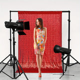 2/4pcs Vibrant Multi-Color Sequin Backdrop Curtain - Sparkling Photography Prop, Birthday Party Decor, Wedding Decoration, Home Decor Accent - Reusable, Easy to Hang, Durable, and Versatile Background Curtain for Memorable Mo
