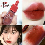 8 Colors Moisturizer Non-Stick Cup Lipstick Velvet Ink Matte Dyeing Lip Gloss Waterproof Long