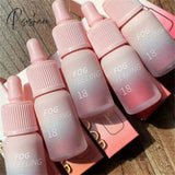 8 Colors Moisturizer Non-Stick Cup Lipstick Velvet Ink Matte Dyeing Lip Gloss Waterproof Long