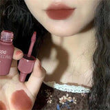 8 Colors Moisturizer Non-Stick Cup Lipstick Velvet Ink Matte Dyeing Lip Gloss Waterproof Long