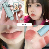 8 Colors Moisturizer Non-Stick Cup Lipstick Velvet Ink Matte Dyeing Lip Gloss Waterproof Long