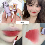 8 Colors Moisturizer Non-Stick Cup Lipstick Velvet Ink Matte Dyeing Lip Gloss Waterproof Long