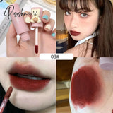 8 Colors Moisturizer Non-Stick Cup Lipstick Velvet Ink Matte Dyeing Lip Gloss Waterproof Long