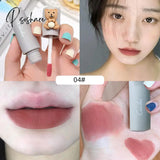 8 Colors Moisturizer Non-Stick Cup Lipstick Velvet Ink Matte Dyeing Lip Gloss Waterproof Long