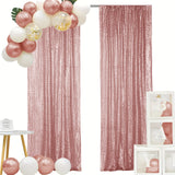 2/4pcs Vibrant Multi-Color Sequin Backdrop Curtain - Sparkling Photography Prop, Birthday Party Decor, Wedding Decoration, Home Decor Accent - Reusable, Easy to Hang, Durable, and Versatile Background Curtain for Memorable Mo