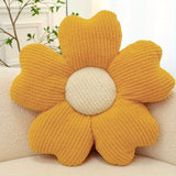 [1pc Breathable Flower Seat Cushion] 1pc Home Decorative Cushion, Breathable Flower Seat Cushion, Table Chair Cushion Floor Pillow For Sofa Couch Bed Office