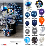 89Pcs Outer Space Party Rocket Astronaut Foil Balloons Galaxy Theme Boy Birthday Decoration Air