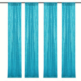 2/4pcs Vibrant Multi-Color Sequin Backdrop Curtain - Sparkling Photography Prop, Birthday Party Decor, Wedding Decoration, Home Decor Accent - Reusable, Easy to Hang, Durable, and Versatile Background Curtain for Memorable Mo