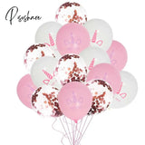 8Pcs Fairy Birthday Balloons Set Baby Girl 1 2 3 4 5 6 7 8 9 Years Old Number Decorations Fairy