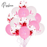 8Pcs Fairy Birthday Balloons Set Baby Girl 1 2 3 4 5 6 7 8 9 Years Old Number Decorations Fairy