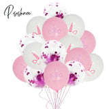 8Pcs Fairy Birthday Balloons Set Baby Girl 1 2 3 4 5 6 7 8 9 Years Old Number Decorations Fairy