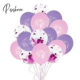 8Pcs Fairy Birthday Balloons Set Baby Girl 1 2 3 4 5 6 7 8 9 Years Old Number Decorations Fairy