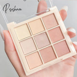 9 Colors Eyeshadow Palette Matte Eyeshadow Naked Eye Shadow Makeup Daily Nude Set Korea Cosmetics