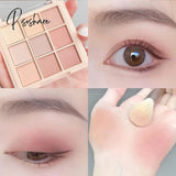 9 Colors Eyeshadow Palette Matte Eyeshadow Naked Eye Shadow Makeup Daily Nude Set Korea Cosmetics