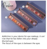 9 Colors Fashion Eyeshadow Palette Matte Waterproof And Long Lasting Glitter Eye Shadow Makeup